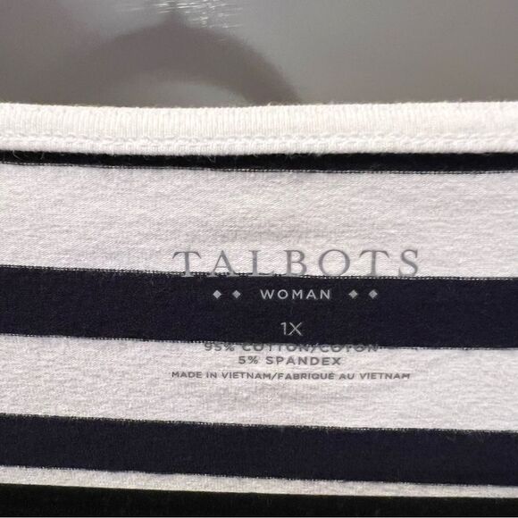 Talbots Women's Striped Top - Picture 4 of 4